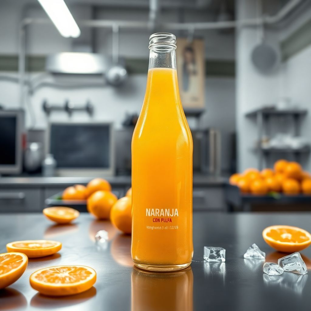 Jugo de Naranja con Pulpa