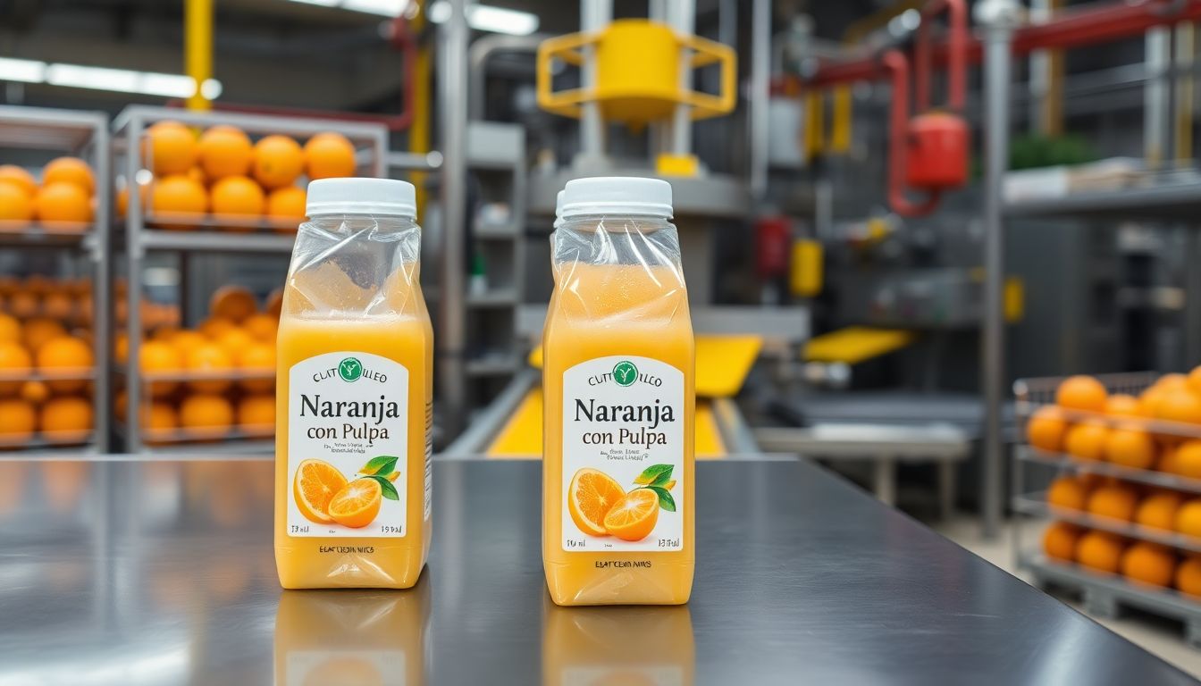 Jugo de Naranja con Pulpa