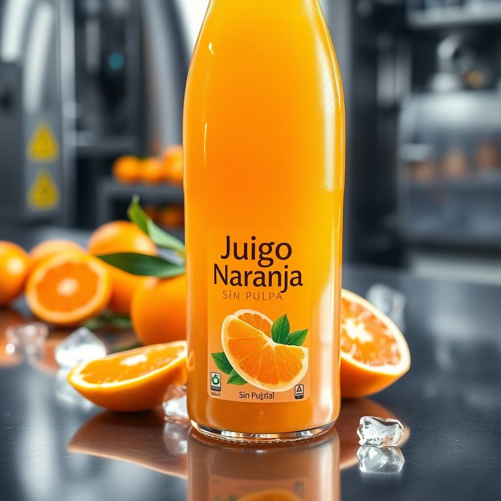 Jugo de Naranja sin Pulpa