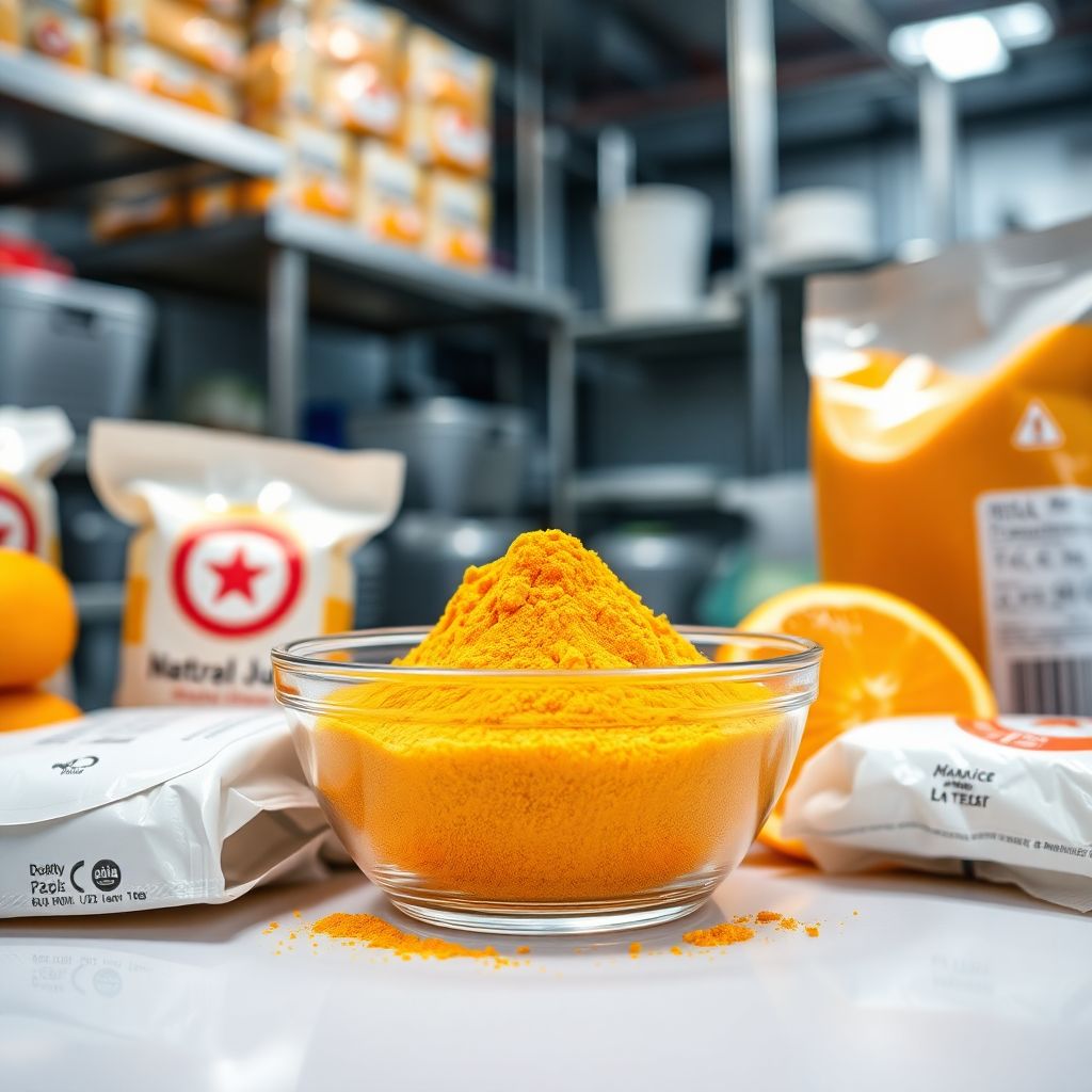 Jugo de Naranja Natural en Polvo